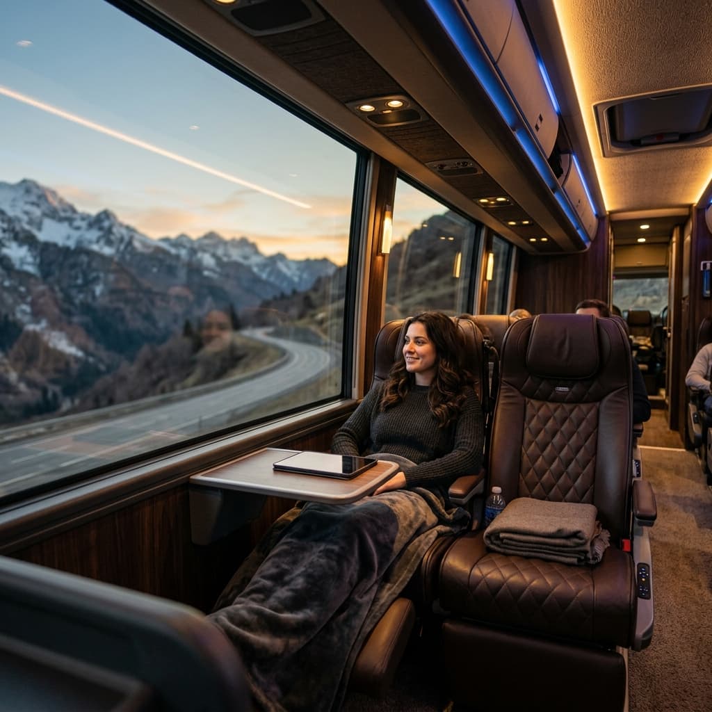 Luxury Bus Interior
